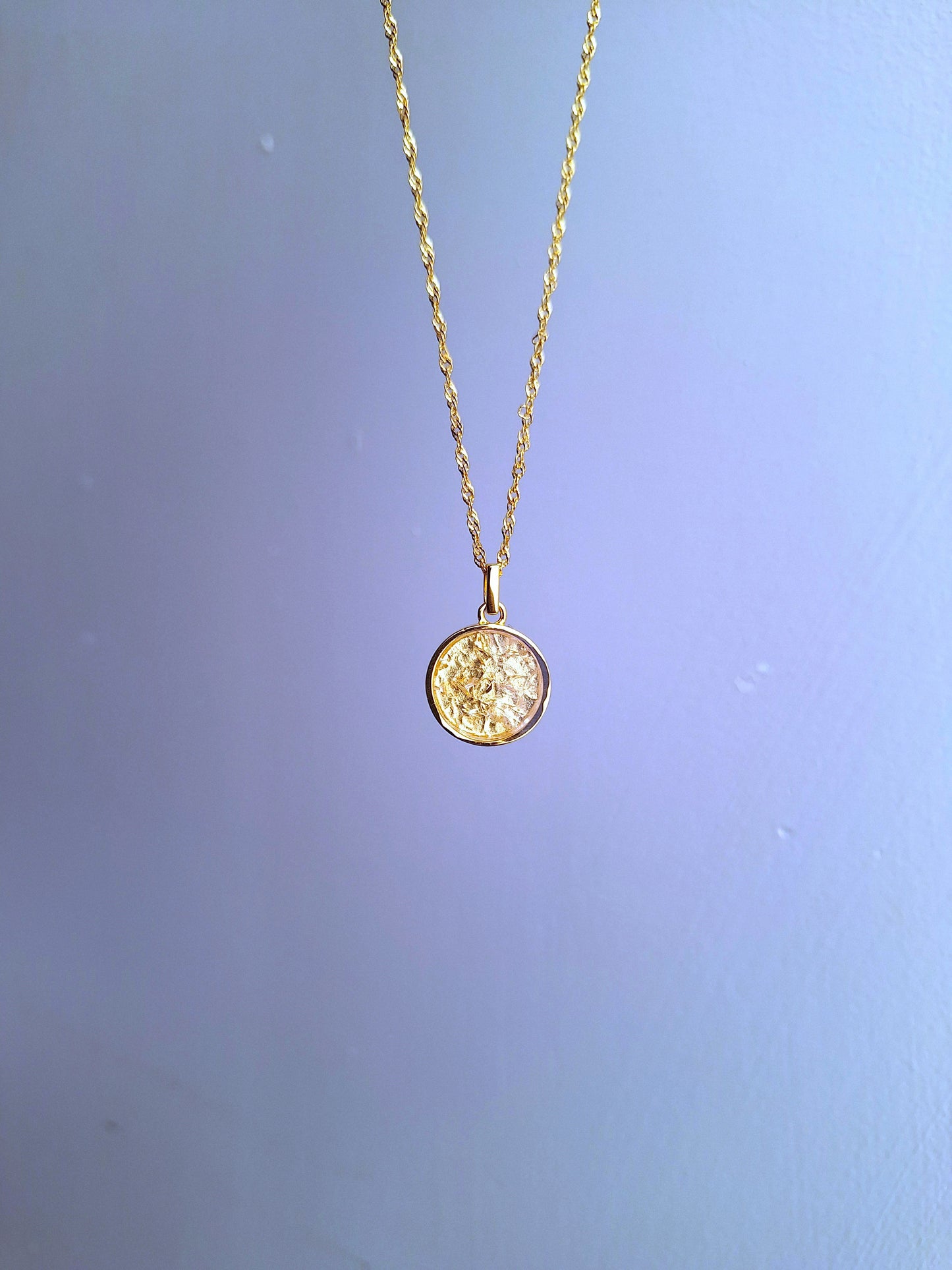 Gold Mini Duara Quartz Necklace