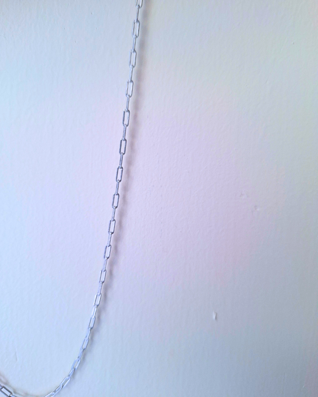 Silver Paper Clip Chain