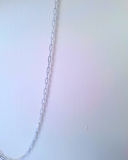 Silver Paper Clip Chain