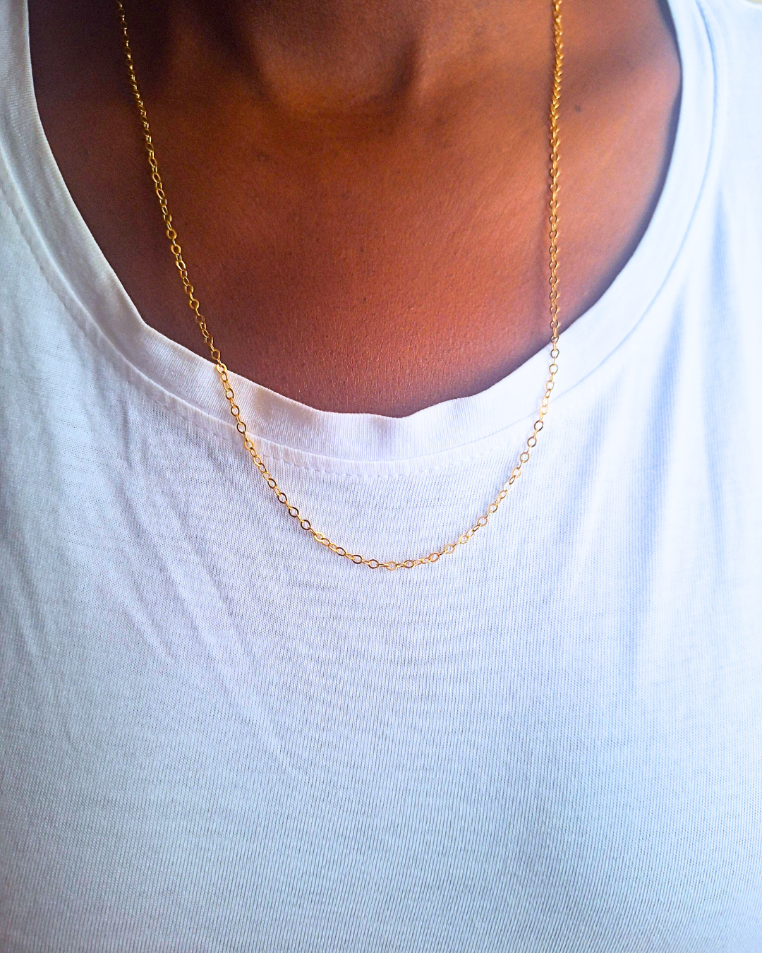 Gold Cable Chain