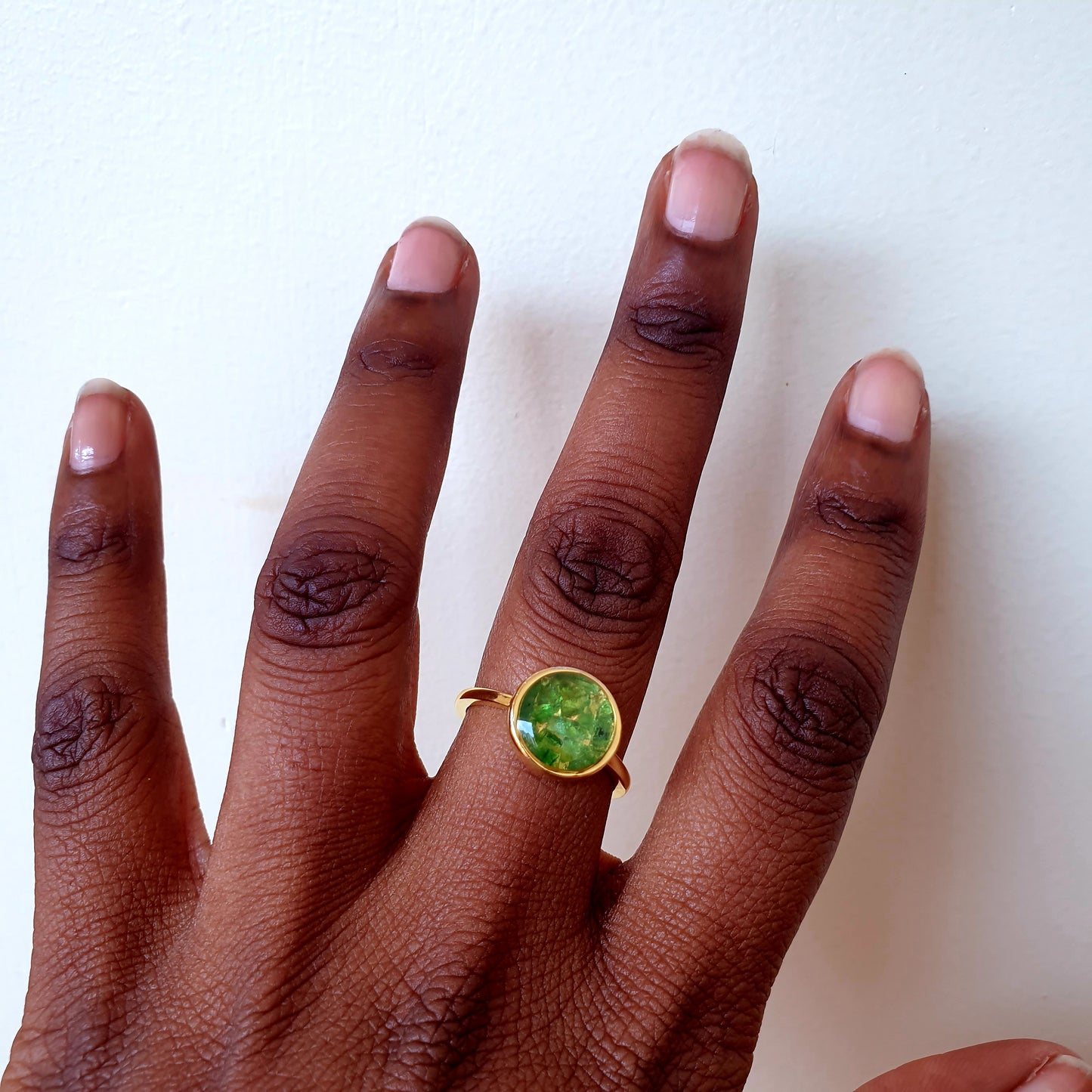 Gold Dogo Gemstone Rings