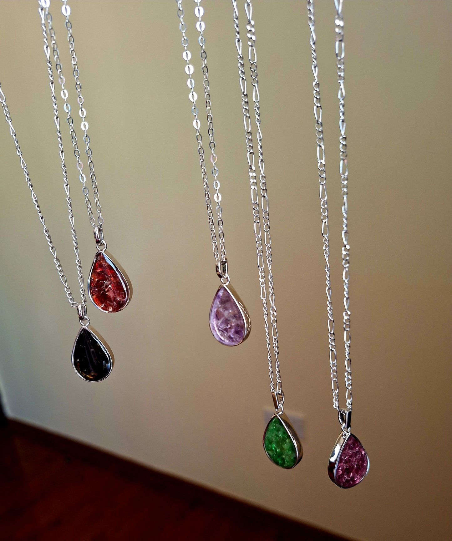 Silver Tsavorite Chozi Necklace